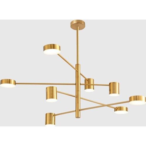 Modern LED Pendant Light Nordic Dining Room Kitchen Lamp Hanging Lamps Large Luminaria Black White Gold Lighting 110v 220v