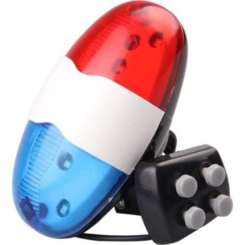 Super Bright Bike Horn Tail Lights USB Rechargeable LED Bell Siren Dustproof new