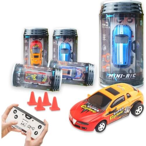 2.4G Mini Can RC Car Children Remote Control Car Toys Electric Racing Car Models for Kids RC Toys RC Models