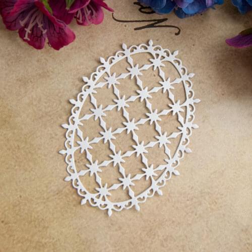 2020 Lace Lattice Metal Cutting Dies DIY Scrapbooking Paper Photo Album Crafts Knife Mould Cards Blade Punch Stencils for Decor