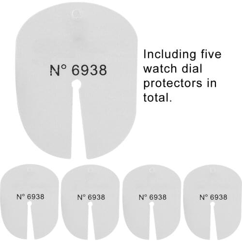 5pcs Watch Dial Protector for Removing Repairing Wristwatch Hands High Quality Watch Repair Tool Kits for Watchmaker tools