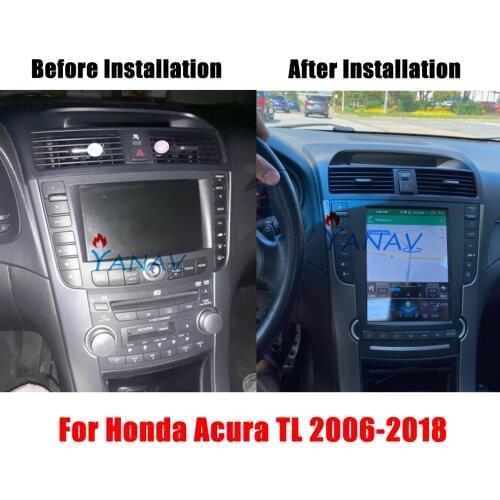 Android10 Car Radio GPS Navigation Head Unit For Honda Acura TL 2005-2008 Car 2 Din Stereo Receiver Multimedia DVD Player Radio