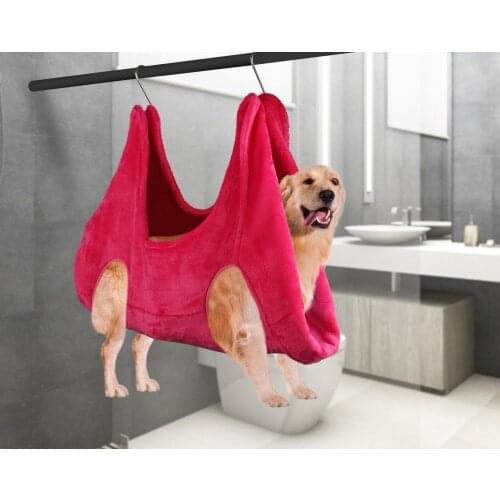 Pet Hammock Helper Cat Dog Comfort velvet with S hook