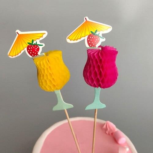 Creative Fruit Sticks Dessert Cocktail DIY Decoration Lovely Party Supplies for Wedding Birthday Carnival TS2