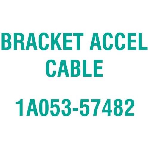 For Kubota 1A053-57482 BRACKET ACCEL CABLE