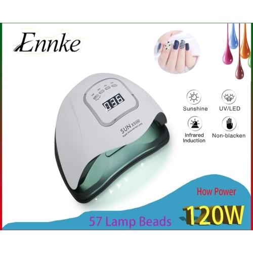 Nail Lamp Sun X5 MAX Nail Gel Lamp 120W Nail Dryer For All Gel Varnish UV LED Lamp With LCD Display For Nail DIY Manicure Tools