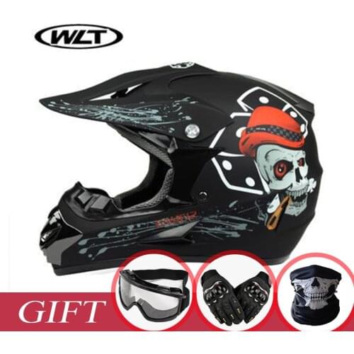 WLT Off-Road Racing Motorcycle Helmet ATV Dirt bike DH MTB Downhill Moto Motor Motorbike Motocross Helmets