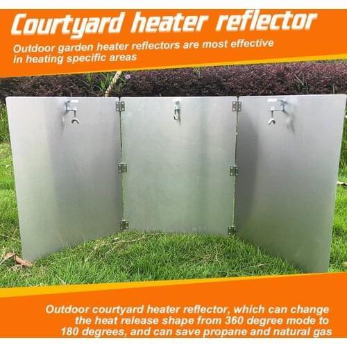 Patio Outdoor Heater Reflector Environmental Protection Shield Reflector Shield Environmental Protection Shield Shield Heater