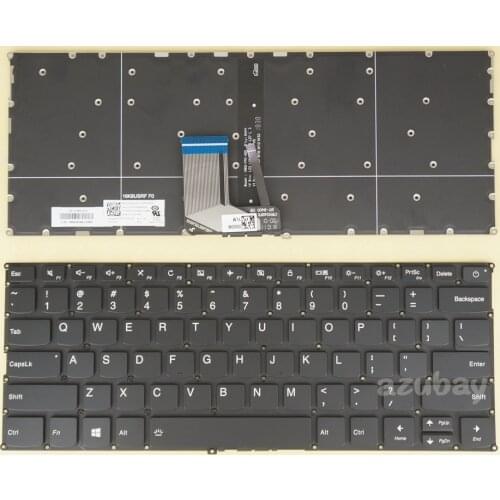 US Keyboard for Lenovo Ideapad 320s-13ikb, 320S-13IKB U, 320S-13IKB D, 720s-14ikb V720-14 V720-14IKB SN20M62327, Backlit, Black