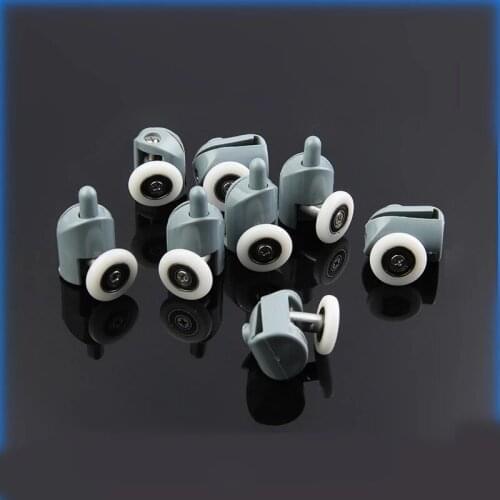 8 pcs Shower Rooms Cabins Pulley &Shower Room Roller /Runners/Wheels/Pulleys Diameter 23mm
