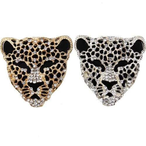 Free Shipping Fashion Gold Silver Animal Flat Back For Man Decoration Accessories