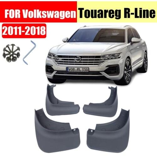 Mud flaps for Volkswagen vw Touareg Mudguards Fender Volkswagen Touareg Mud flap splash Guard Fenders car accessories Front Rear
