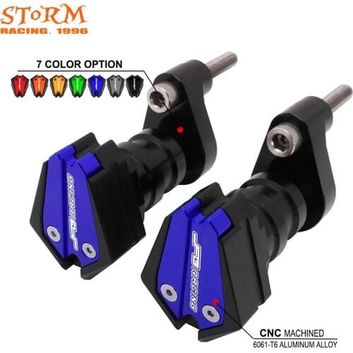 For Yamaha YZF R1 YZ-FR1 2007 2008 Motorcycle Accessories CNC Aluminum Durable Frame Slider Anti Crash Pads Protector Protection