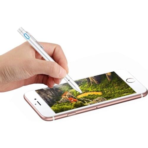 NIB1.35mm Capacitive Touch Screen Stylus Pen For iPhone XS Max XR 8 7 6 s Plus X 11 Pro Max 2019 Mobile phone Active Pen cases