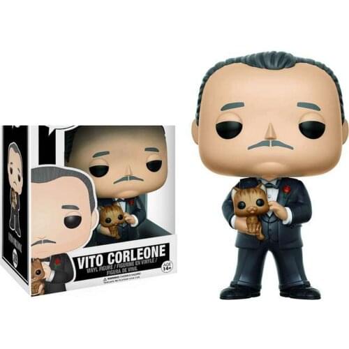 NEWest The Godfathers VITO CORLEONE #389 Vinyl Action Figure Dolls for Children Birthday Model Toys