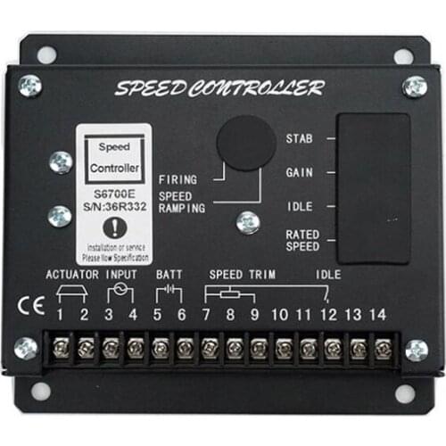 S6700E generator electronic accessories governor speed diesel controller governor