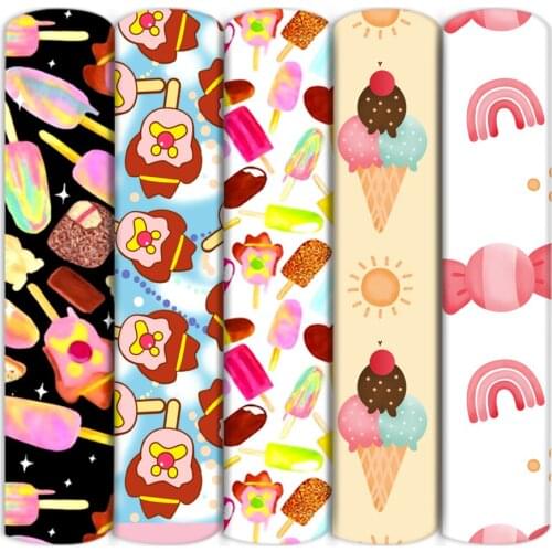 Polyester Cotton/100% Cotton/4Way Stretch PopsicleFabric Patchwork Sewing Kids Home Textile Cloth Quilting Dress,1Yc18236