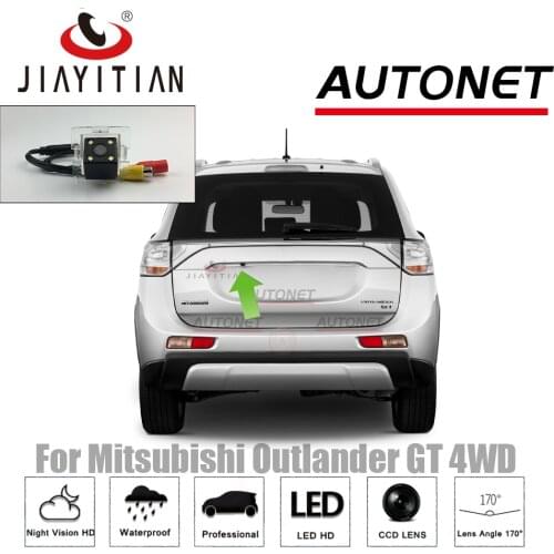 JIAYITIAN Rear View Camera For Mitsubishi Outlander GT 4WD 2006-2015/CCD/Night Vision/Reverse Hole/Reverse Camera/Backup Camera