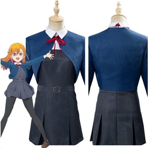Lovelive Love Live Cosplay Tang Keke Uniform Costume Female Girl School Uniform Suit Halloween Carnival Costumes