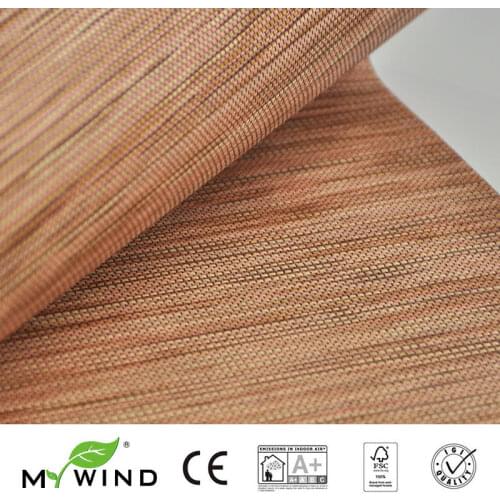 2019 MY WIND Bright Retro Grasscloth Wallpapers 3D Paper Weave Design Wallpaper In Roll Luxury Natural Material wandbekleding