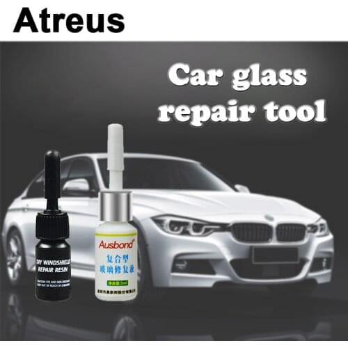 Atreus Car Windshield Window Glass Repair Kits Restore Tool For Mercedes benz W204 W203 W211 AMG Mini cooper Skoda octavia a5