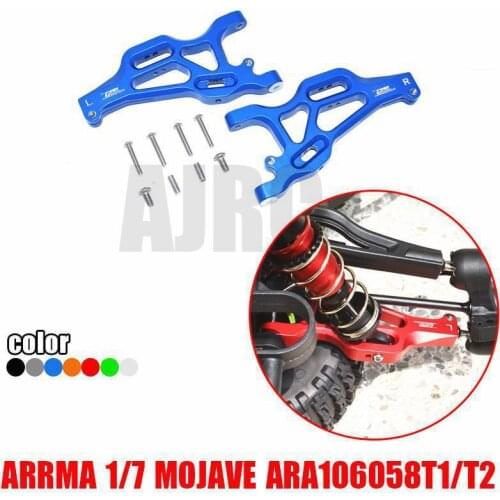 ARRMA-1/7 4WD MOJAVE 6S-ARA106058T1/T2 aluminum alloy front lower swing arm-A arm ARA330606