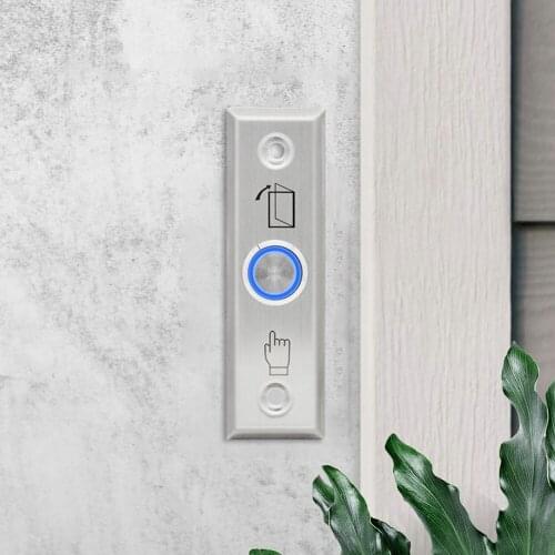 Exit Button Switch for Lock Door Access Control System Door Push Exit Door Release Button Switch Electronic Home Protection