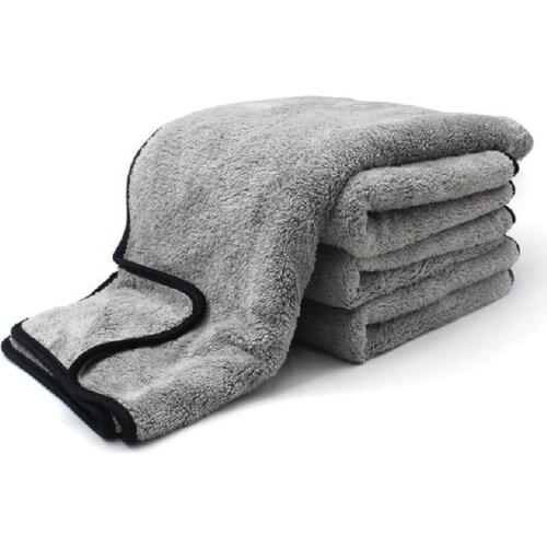 Car Wash Towel Microfiber Towel 75x35cm Thick Plush Car Care Detailing Super Absorption Vehical Whole Body Car Wash Accessories