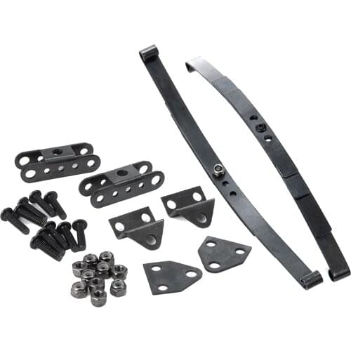 Rock Crawler Front & Rear Leaf Spring Steel Holder Bar Set for D90 RC Parts