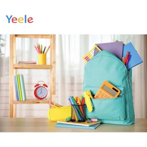 Student Children Back To School Backdrop Baby Room Interior Window Curtain Bag Vinyl Photography Background For Photo Studio