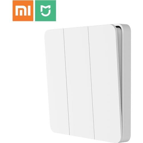 Xiaomi Mijia Smart Life Smart Switch Wall Switch Single / Double Open Dual Control Switch 2 Mode Switch Smart Agile Switch
