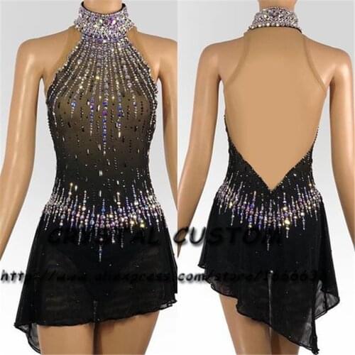 Women Figure Skating Dress New Brand Ice Skating Dresses Custom-made For Competition DR4870