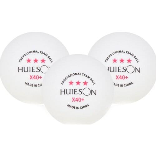 10/20/50pcs 3-Star Ping pong Ball Professional X40+ ABS 2.8g Table Tennis Ball White Orange Amateur Advanced Training Team Balls