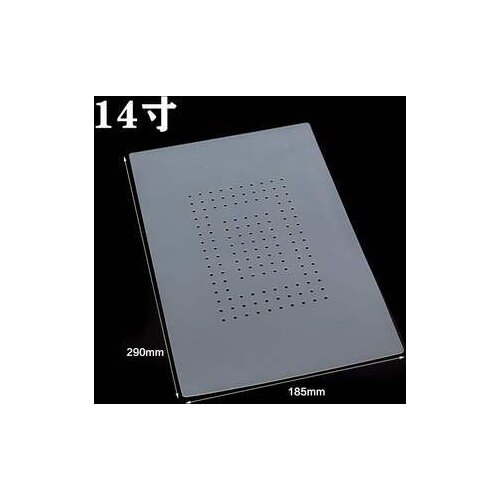 3PCS Vacuum separator Silicone pad High temperature resistance Pump type Screen dismantling silicon sheet Anti slip with hole