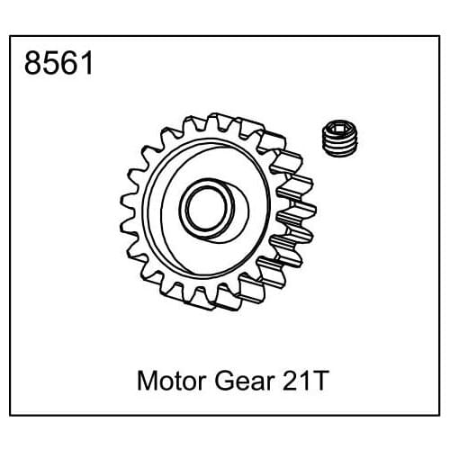 ZD racing EX07 accessories super sports car 1/7 original accessories 8559 8560 8561 Motor gear 19T 20T 21T