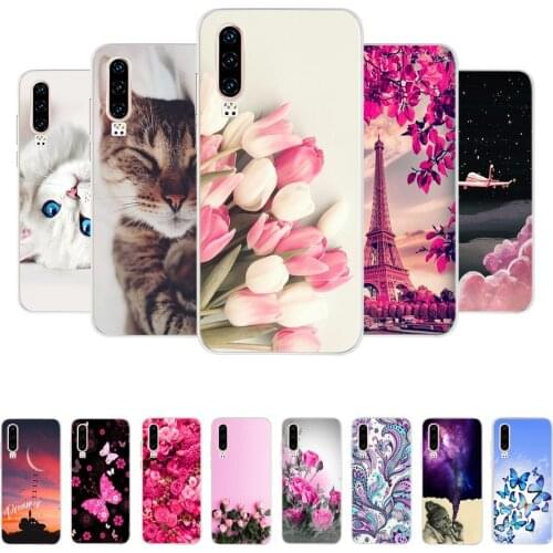 For Huawei P30 Case Huawei P30 Lite Case Soft TPU Silicone Cover For Huawei P30 Lite P30 Pro P30Lite P30Pro P 30 Back Phone Case