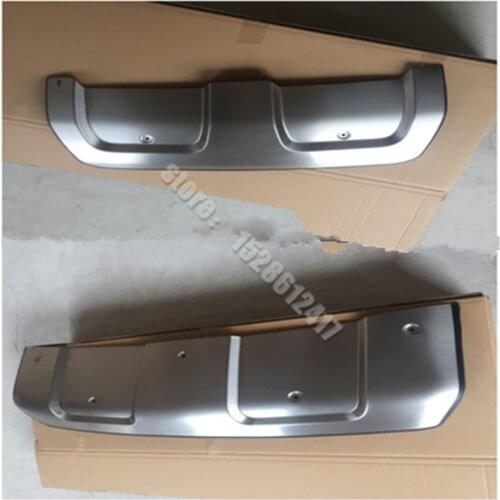 For Range Rover Sport 2014-2017 Stainless steel Front Rear Bumper Skid Protector Guard Plate Cover Car Styling