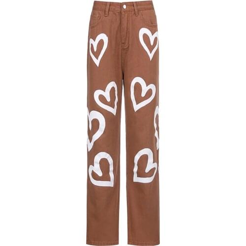 FEESHOW Women's Straight Jeans