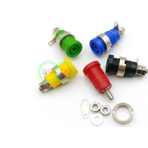 1000pcs 4mm Banana Jack Binding Post Nut for Multimeter banana socket connector