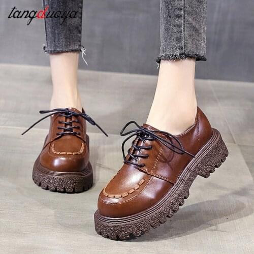 Gothic lolita shoes Japanese School Uniform shoes Jk Student Shoes Girls Women Kawaii Lolita Soft Girl Round Toe Mary Jane Shoes