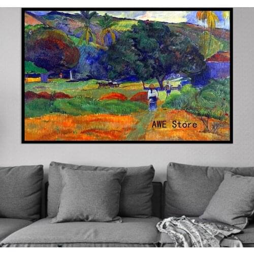 Paul Gauguin Canvas Painting Posters And Prints Wall Art Fine Picture For Living Room Scandinavian Cuadros Home Decor