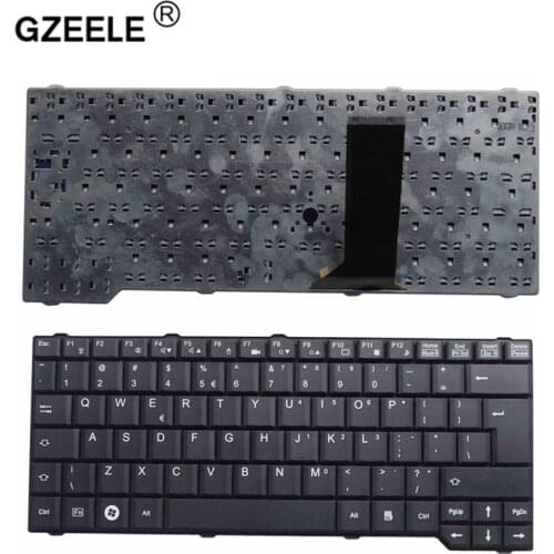GZEELE UI laptop keyboard for Fujitsu Amilo Pa3515 Pi3540 Pi3525 Pa3553 Sa3650 Li3710 english keyboard black
