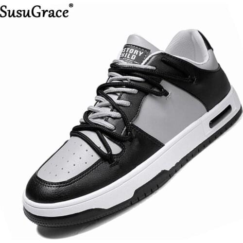 Susugrace Brand Men Casual Sneakers Fashion Autumn Gym Shoes for Male Light Breathable Outdoor Shoes Lace-up All-match Flats