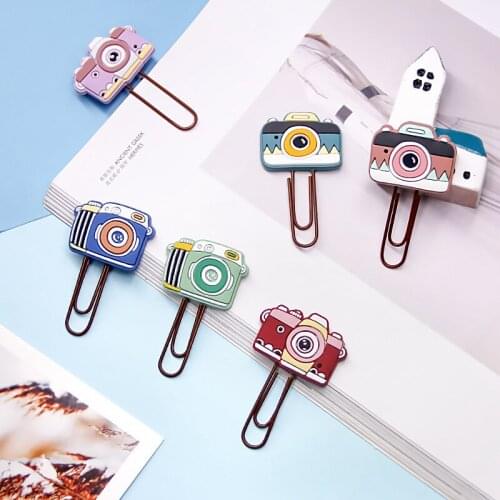 Micro record soft glue bookmark bookmark reading page bookmark mini cute student bookmark gift paper folder set of three