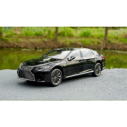 New 1:18 For Toyota Lexus LS 500h Diecast Model Car TOYS Boys Gifts Collection Display Gray/Black/White Metal,Plastic,Rubber