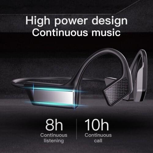 New k08 auriculares de conducción ósea inalámbricos por Bluetooth auriculares IP56 estéreo manos libres con micrófono para corre