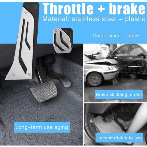 Non Slip Gas Brake Pedal Cover Set for BMW M2 M3 M4 M5 M6 i3 i8 2016 2017