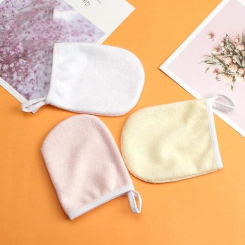 1 Pcs Facial Cloth Towel Makeup Remover Beauty Reusable Face Towels Cleaning Glove Face Washing Make Up Tool