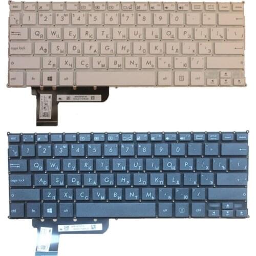 Russian Keyboard for ASUS X201 X201E S200 S200E x202e Q200 Q200E White/Black RU laptop keyboard