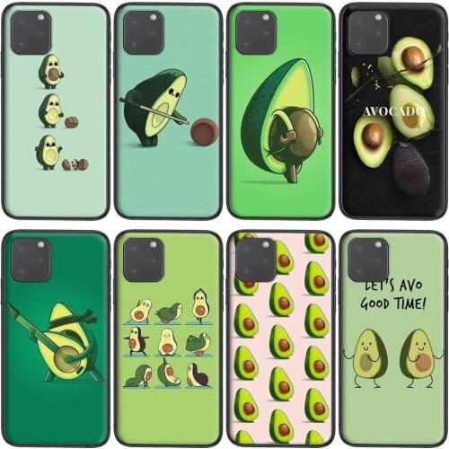 Delicious Avocado For Galaxy A02 A22 A71 A51 A50 A42 A40 A32 A31 A30S A21S A20 A20S A20E A12 5G aliexpress Black Waterproof